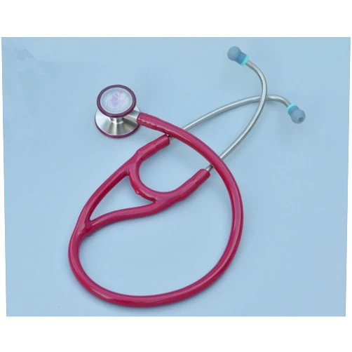 Kila Scopes Virtuoso Stethoscope - Professional Dual Head Cardiology & Diagnostic Stethoscope for Doctors and Nurses - with Accessories, K750 Burgundy