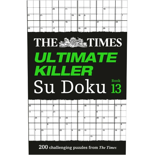 The Times Mind Games The Times Ultimate Killer Su Doku: Book 13: 200 Challenging Puzzles from The Tmes