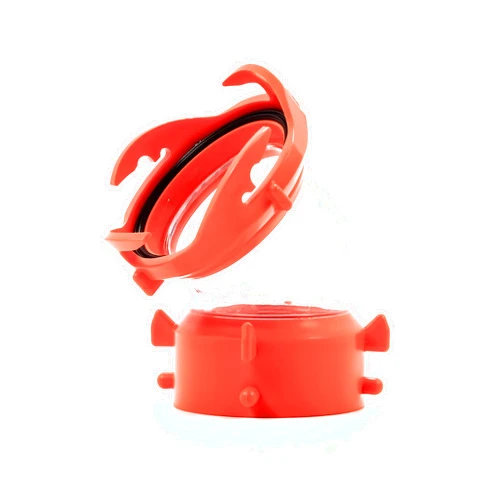 Camco RhinoFLEX Clear 45 Degree RV Sewer Hose Swivel Fitting- Allows You to See When Tank is Empty, Odor Protection; Durable and Secure Connection (39847)