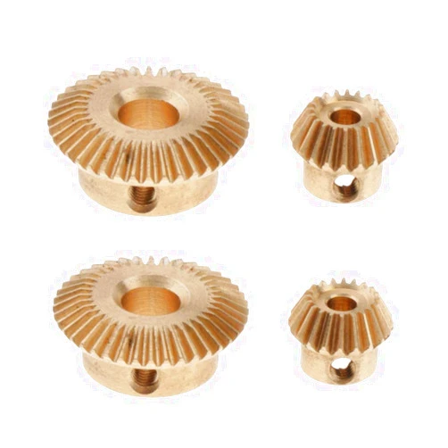 Menolana 0.5 Modulus 20T 3mm Inner Hole Brass Bevel Gear For Shaft Drive
