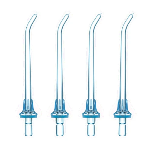 FUNSEE Replacement Tips for Oralfree Nicwell Water Flosser, Water Flosser Replacement Heads Oral Irrigator Jet Tip（ Blue）