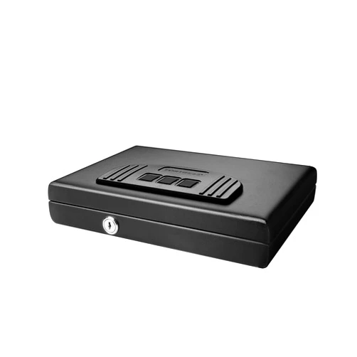 Fortress Medium Portable Safe with Electronic Lock, Black (11E20)