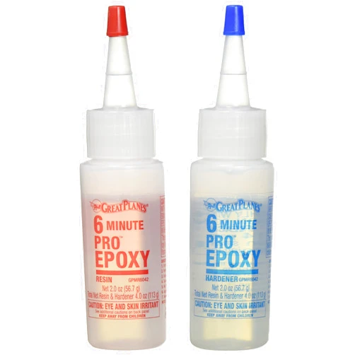 Great Planes Pro Adhesive 6-Minute Epoxy (4 ounces)