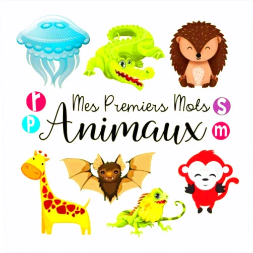 French Edition by Little Piggy Co (Author) Mes Premiers Mots Animaux: Livre De Jeux et d'activités pour Les Enfants de 1 à 3 ans (French Edition)