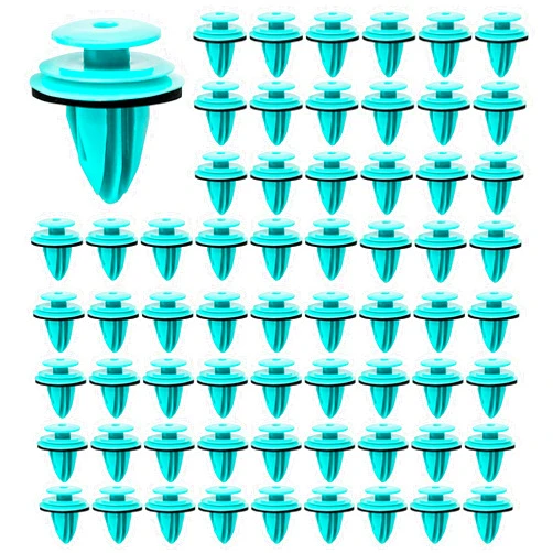 TECARATE 50Pcs for Toyota Door Trim Panel Clips - Trim Door Panel Retainer Clips for Toyota Corolla Camry Sequoia Tundra Tacoma Avalon RAV4 Replace OEM: 90467-10188