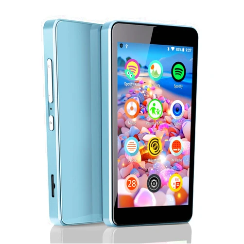 Luoran Kids MP3 Player with Parental Controls, Spotify Kids, Spotify, Audible, Amazon Music, 4.0