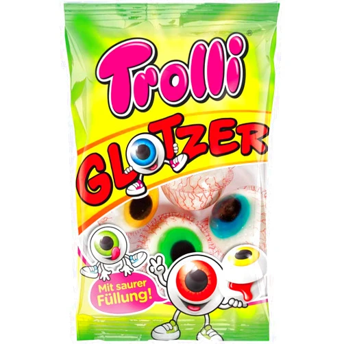 Trolli Original,Fruity Glotzer 75g, Red