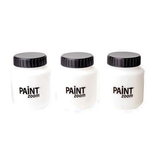 Paint Zoom Set of 3 Additional Durable Plastic Paint Containers made ONLY to fit Used to Store Extra Paint Colors