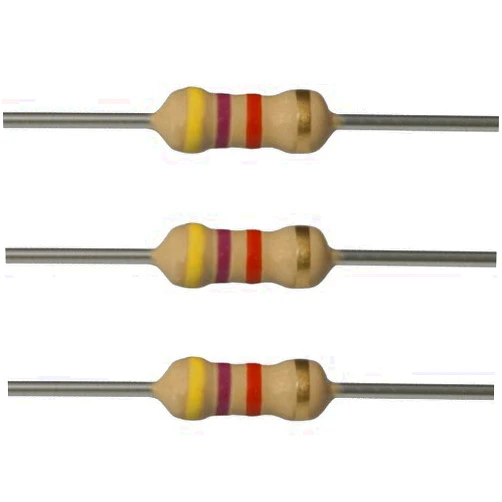 E-Projects 500EP5144K70 4.7k Ohm Resistors, 1/4 W, 5% (Pack of 500)