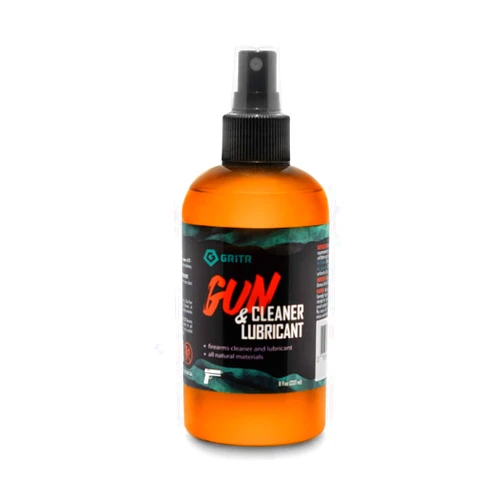 GRITR Multi-Purpose Gun Cleaner, Lubricant & Protectant/Gun Synthetic Grease with Syringe Applicator | Firearm Oil Lube & Rust Remover for Pistols, Shotguns, Rifles | Gun Maintenance Accessory