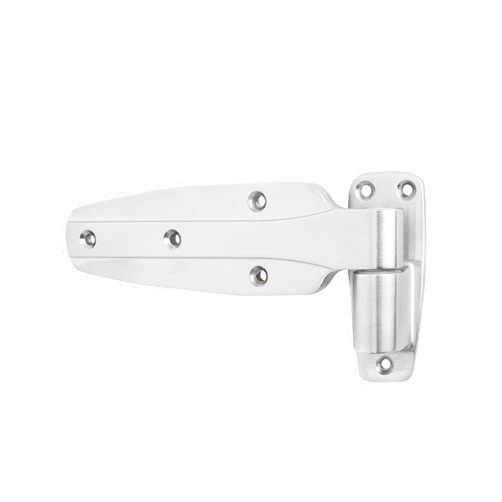 Kason 1245 Reversible Cam-Rise Hinge, 1-1/2 Inch Offset, Brushed Chrome Finish, 11245000124