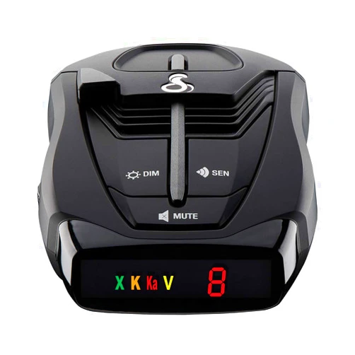 Cobra RAD 380 Laser Radar Detector – Long Range Detection, LaserEye Front and Rear Detection, IVT Filtering, Updateable Software, Adjustable Sensitivity, Digital Signal Processing, Black