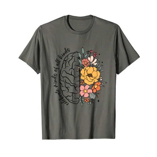Celebrate Minds Of All Kinds Neurodiversity Autism T-Shirt
