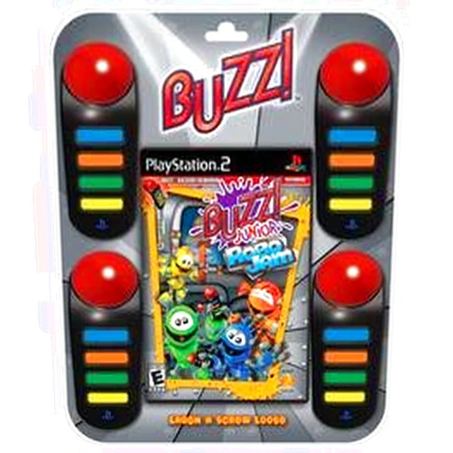 BUZZ Jr. Robo Jam Bundle PS2