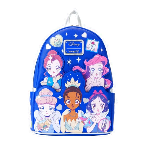 Loungefly Disney Princess Manga Style Mini Backpack
