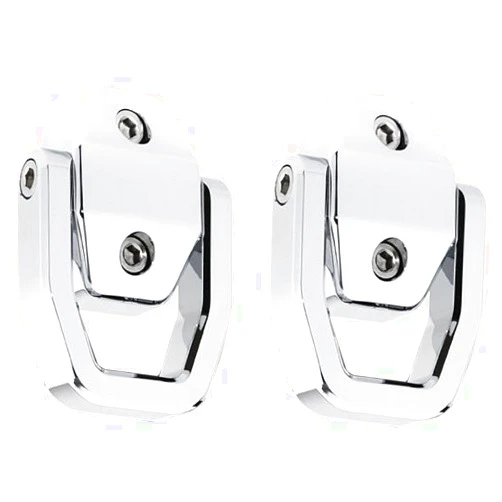 DefenderWorx H2PPC05024 Smooth Rear Tow Hook with Base for Hummer H2-2 Piece