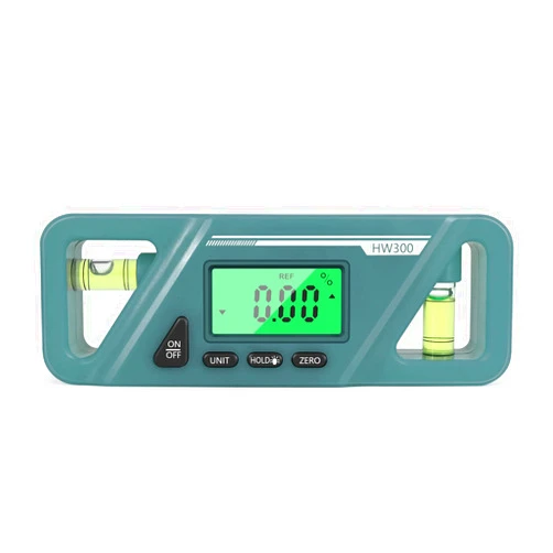 IUPPA Magnetic Digital Angle Meter Absolute and Relative Measurement Angle and Slope Conversion Inclinometer Versatile Clinometer LCD Display with Backlight