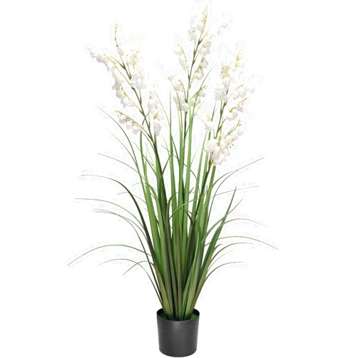 Ttranewsoo Artificial Tall Grass Plants with Pots 36