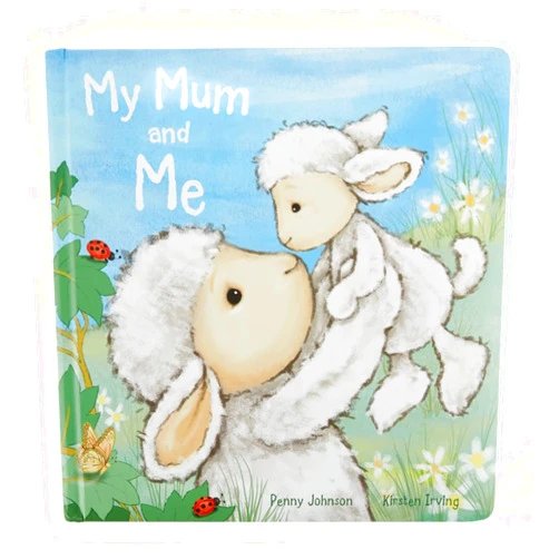 By Penny Johnson (Author), Kirsten Irving (Illustrator) My Mom and Me: A Baby Board Book by Jellycat | Children's Book | Baby Gift