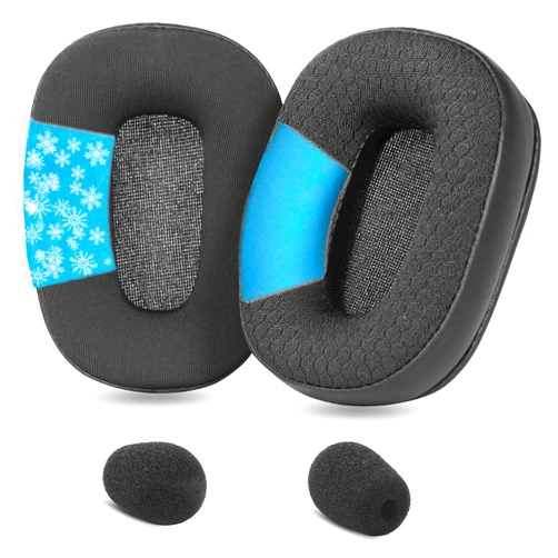 YunYiYi B450XT Replacement Earpads Compatible with BlueParrott B450-XT/B550-XT/B450 Noise Cancelling Headset Ear Pads with Softer Memory Foam High Density Noise Cancelling Foam Added Thickness
