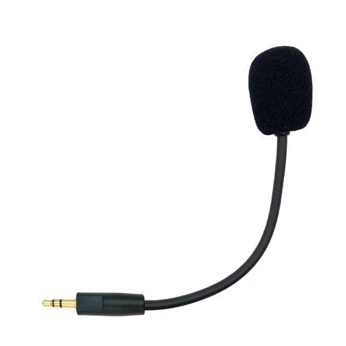 SPTSSWET Replacement Microphone Compatible with Kingston Hyper X Cloud Orbit S Gaming Headsets Detachable Flexible Game Microphone Noise Cancellation Mic,3.5mm Black 6.2 inch