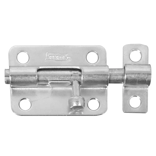 National Hardware Door Barrel Bolt, Zinc, 3-In.