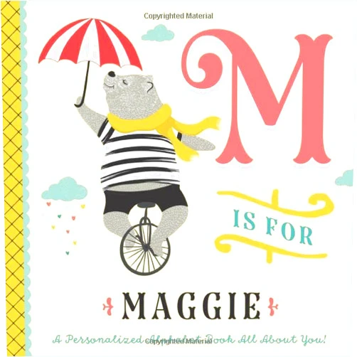 Li’l Llama Custom Kids Books M is for Maggie: A Personalized Alphabet Book All About You! (Personalized Children's Book)