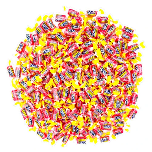 YUMMYLAND Jolly Rancher Cherry Hard Candy, Individually Wrapped, Bulk Candy Bag - 1 Pound (16 oz)