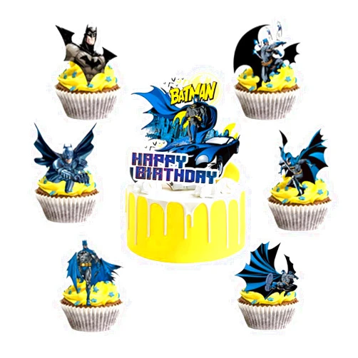 ZGYDNM 25pcs Cake Toppers Cupcake Toppers Cake Decorations, Birthday Party Supplies Decorations (6)