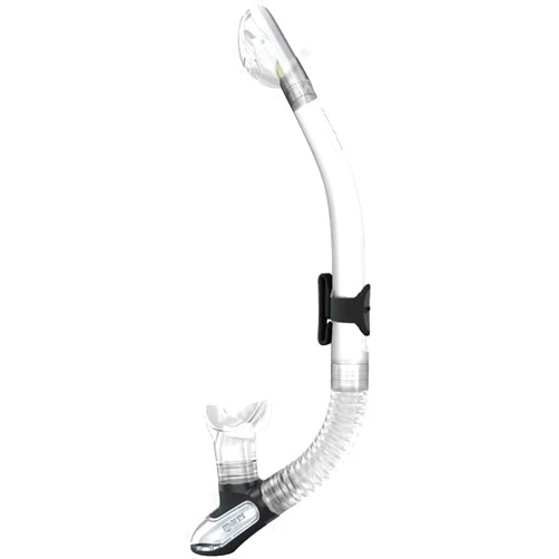 Mares Unisex Adults Ergo Dry Snorkel - Durable Lightweight Scuba Diving & Snorkeling Gear with Dry Top & Ergonomic Mouthpiece