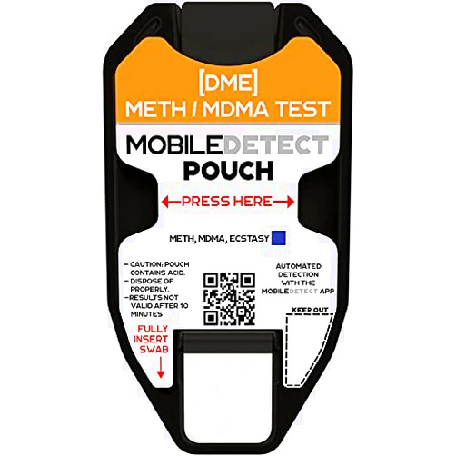 Mobile Detect Pouch mAMP/MDMA Surface Residue (Pouch) Drug Test
