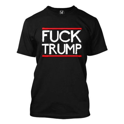 Haase Unlimited Fuck Trump - Anti Republican Conservative Men's T-Shirt