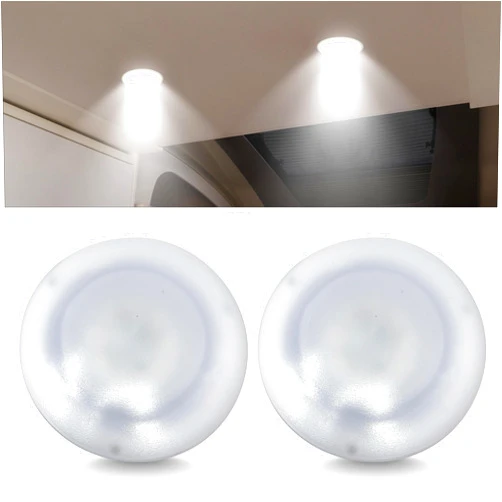 Command Electronics OEM LED RV Ceiling & Under-Cabinet Light – Made in USA – Recessed Mount – 4.4