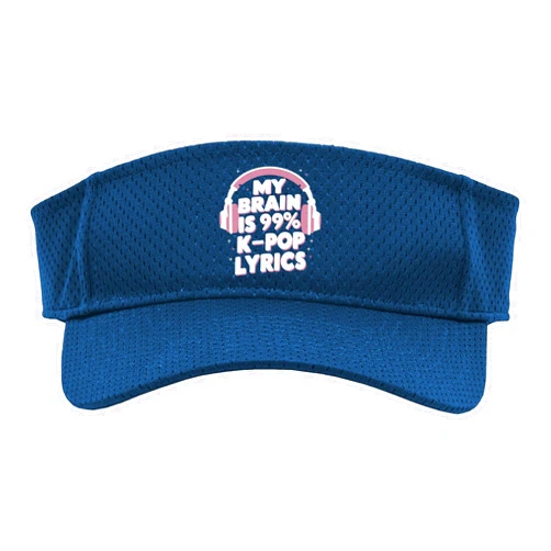 K-Pop Korean Pop South Korea Music Song My Brain is 99% K-pop Lyrics Sport Sun Visor