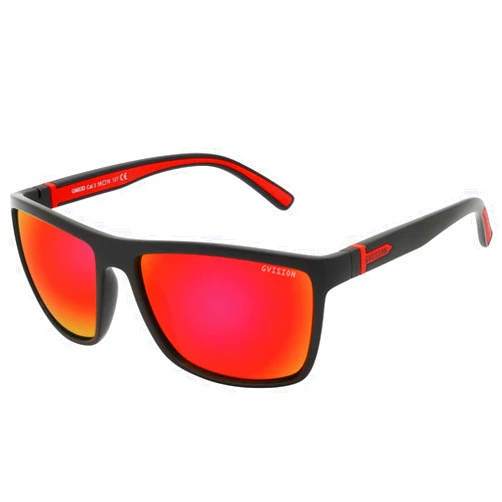 GVISION Fishing Polarized Sunglasses Men Women Golf Driving Running Mirrored Sports Glasses UV400