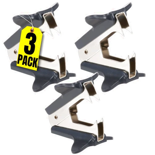 1InTheOffice Claw Staple Remover, 3 Pack 