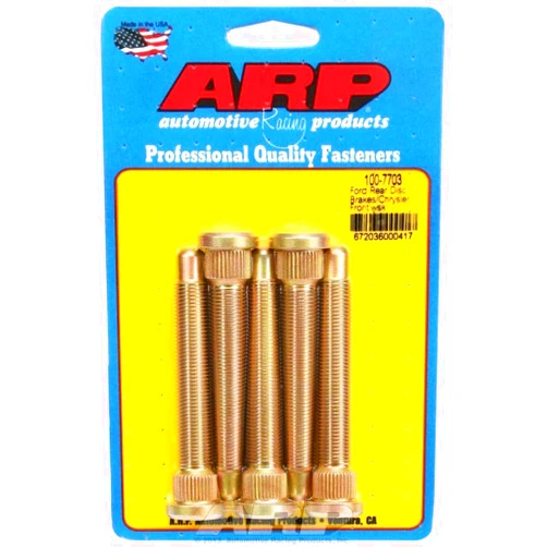 ARP 100-7703 Wheel Stud Kit (UHL = 3.500) Ford All Models