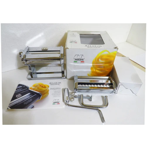 Generic Marcato Atlas 150 Manual Pasta Maker Noodle Italy vintage New with Box & Booklet