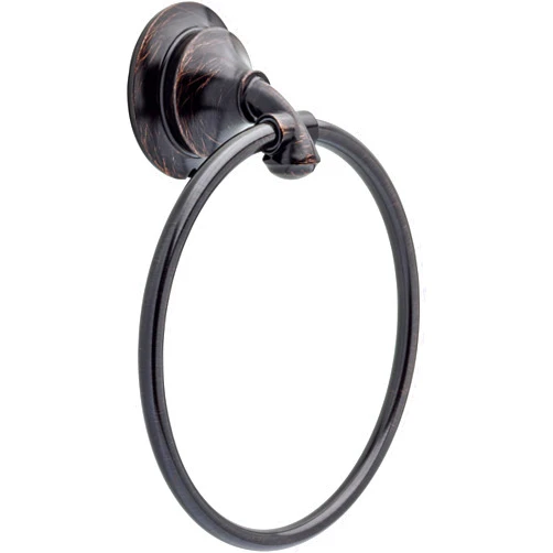 Delta Faucet 79446-RB Linden Towel Ring, Venetian Bronze