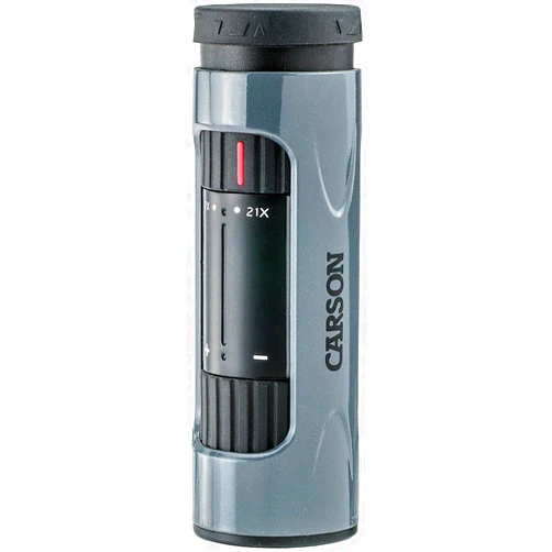 Carson MonoZoom 7-21x21mm Zoom Monocular (ZM-721),Gray, XX-Large