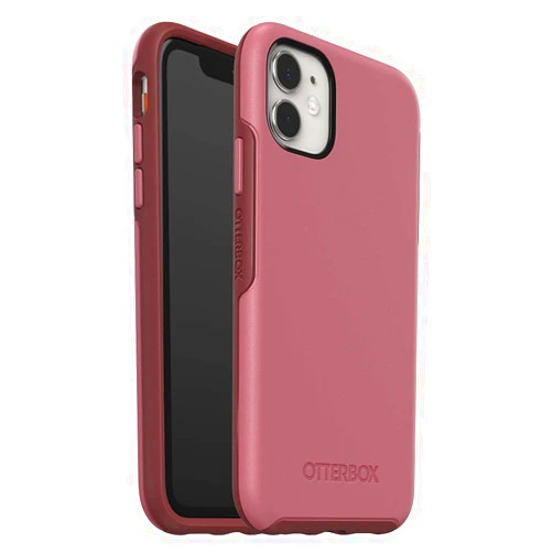 OtterBox Symmetry Series Case for iPhone 11 - BEGUILED Rose (Heather Rose/Rhododendron)