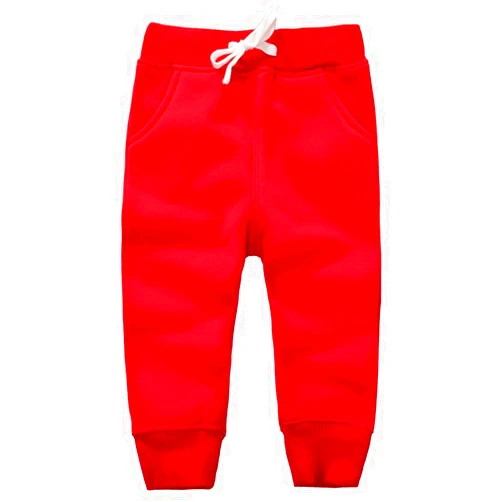 CuteOn Unisex Toddler Jogger Pants Kids Cotton Elastic Waist Winter Baby Sweatpants Pants 1-5Years