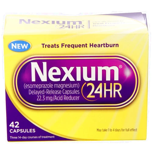 Nexium 24HR Capsules, 126 Count Pack (1w64ws)
