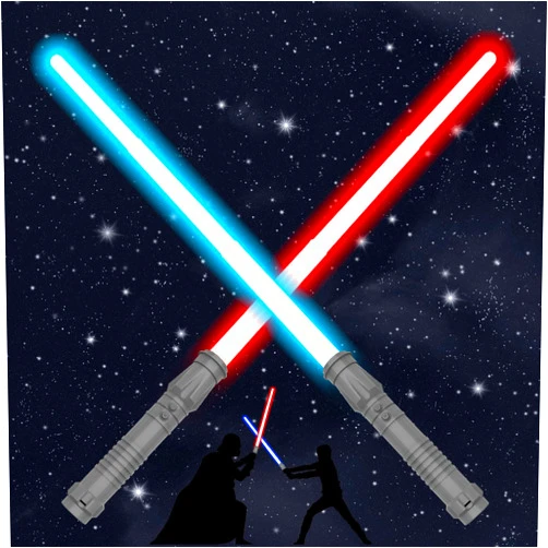 Savanela Light Sabers for Kids, 2 Pack Lightup Saber Gift Set for Fighters and Warriors, Birthday Party, Halloween Dress Up Parties Costume, Dual Light Saber with Sound for Boys Girls