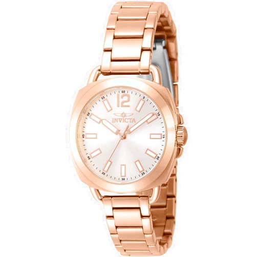 Invicta Lady's Wildflower 32mm Stainless Steel Quartz Watch, Rose Gold (Model: 46347)