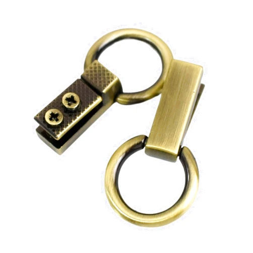 ZHUAYSEJXA Metal Bag Side Clip Buckle Screw Handbag Hanger Connector Calsp Leather Belt Strap DIY Hardware Accessories