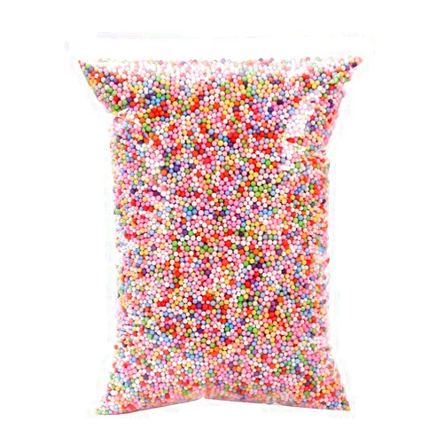 BSMTEBN 2300ML Foam Balls Polystyrene Beads，Foam Beads for Slime 2-3mm for Kids DIY Craft Polystyrene Balls Party Decoration (9 x 7 x 3 Inch)