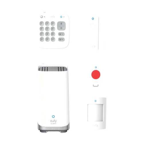 Eufy Security eufy Alarm System 5-Piece Kit with Homebase 3, Wireless Smart Home or Business Security System, Expandable, Easy Setup, App Control, No Monthly fee