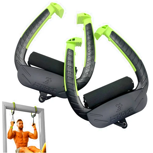 LYHOME Portable Pull Up Bar,2-generation upgraded version with bearings,doorway pull-up bar installed in just 8 seconds, suitable for home and travel workouts