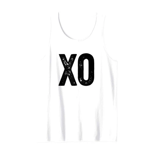 Funny Valentine Co. XO Hugs And Kisses Valentine's Day Valentine Hugs and Kisses Tank Top